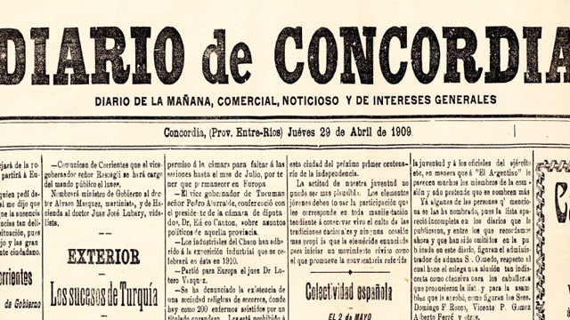 Uno de los diarios que dirigió