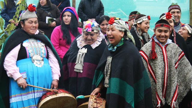 Mapuches en Chile