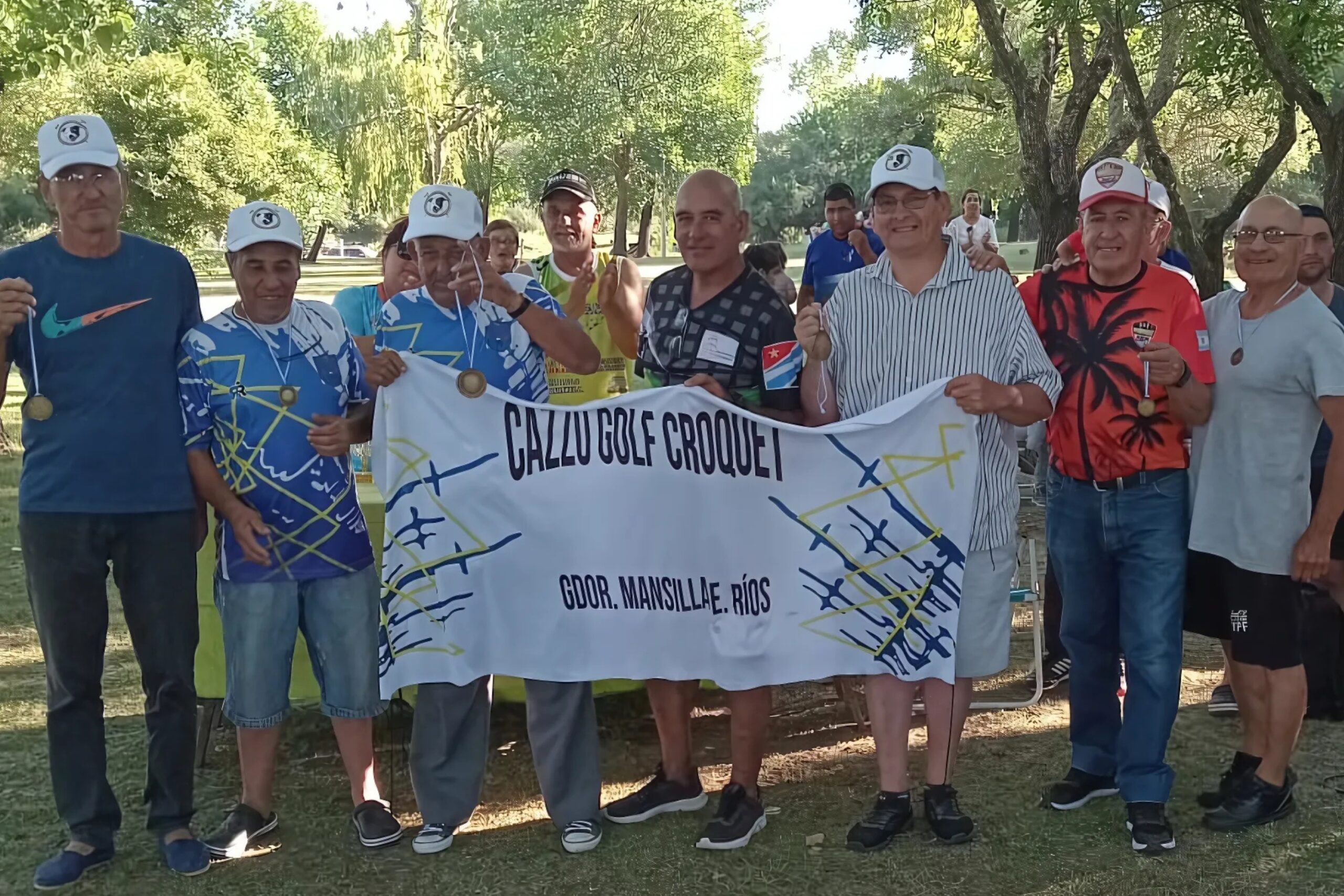 Equipo de Golf Croquet de Colón obtuvo el tercer premio en un torneo en Villaguay