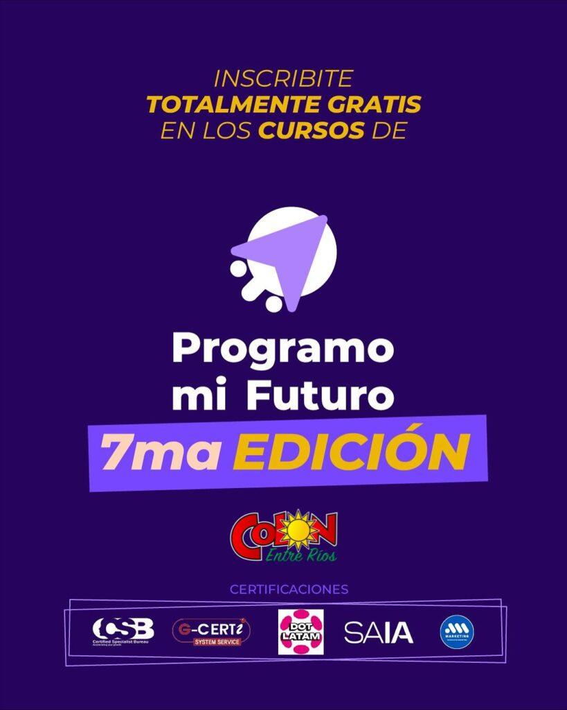 Colón acompaña la 7.ª edición de “Programo Mi Futuro”: última convocatoria para inscripciones gratuitas