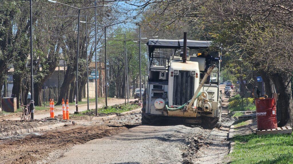Avanza el Plan Municipal de Pavimentación: nuevas intervenciones en bulevares González y Sanguinetti