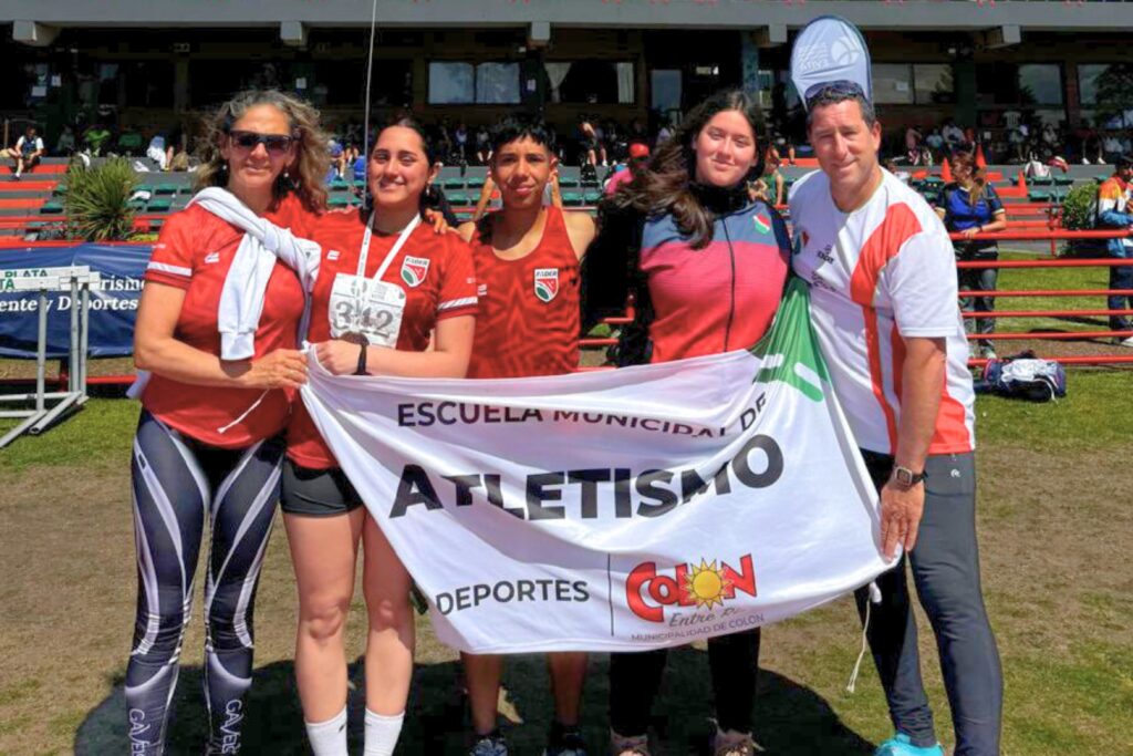 Colón dijo presente en los Juegos Evita de Atletismo: podio, finales y suma de puntos para Entre Ríos