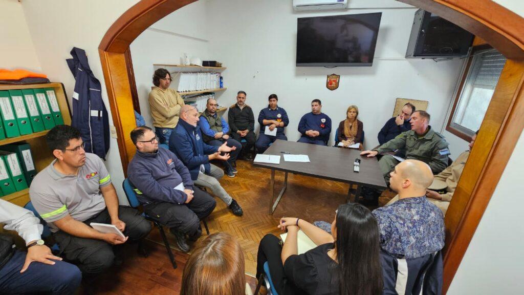 Se llevó a cabo una reunión binacional en CARU para agilizar el paso fronterizo en temporada estival