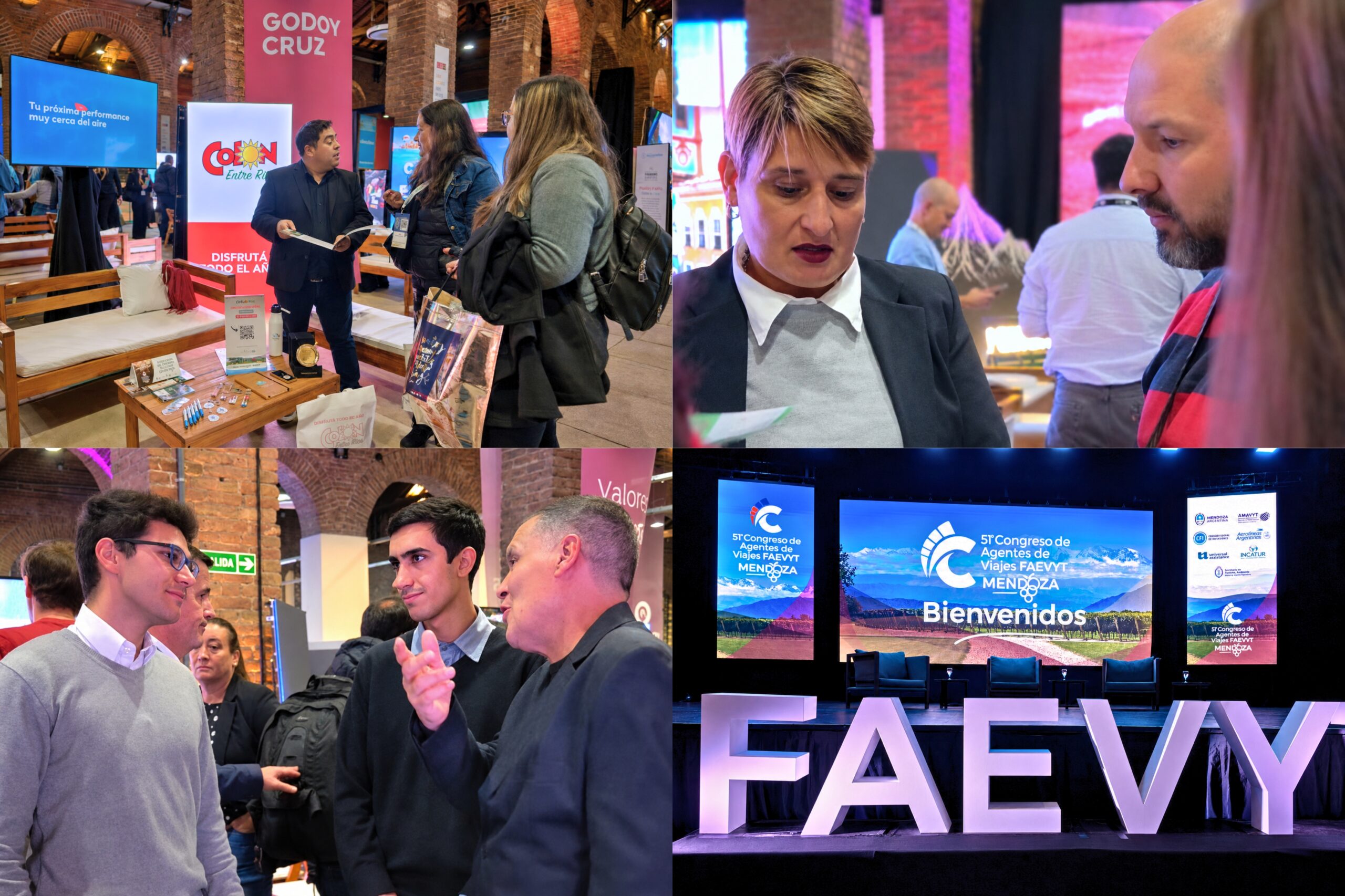 Colón promocionó su oferta turística en el 51° Congreso de Agentes de Viajes FAEVYT en Mendoza