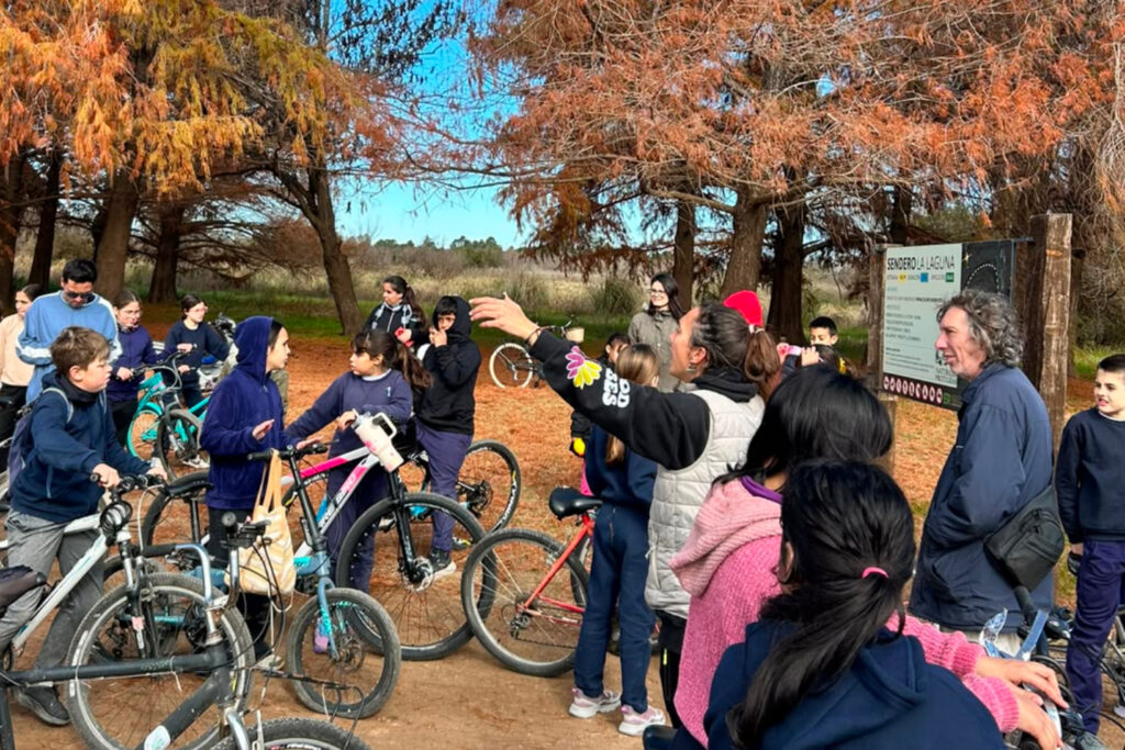 Más de 220 estudiantes participaron de jornadas de educación ambiental en la Reserva Río de los Pájaros y la Laguna Aguapé