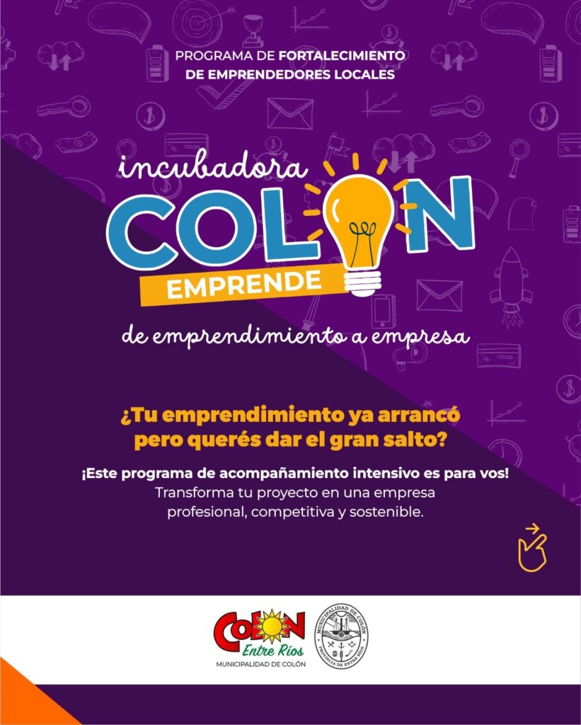 Colón abre la preinscripción a la Incubadora Colón Emprende