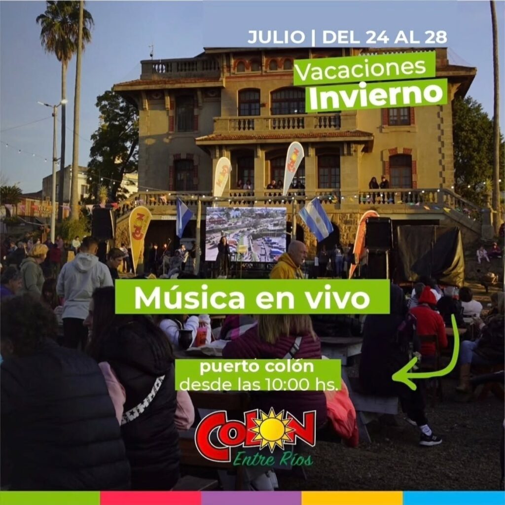 La Feria del Puerto se llena de música en vivo y atractivos para todas las edades durante estas Vacaciones de Invierno